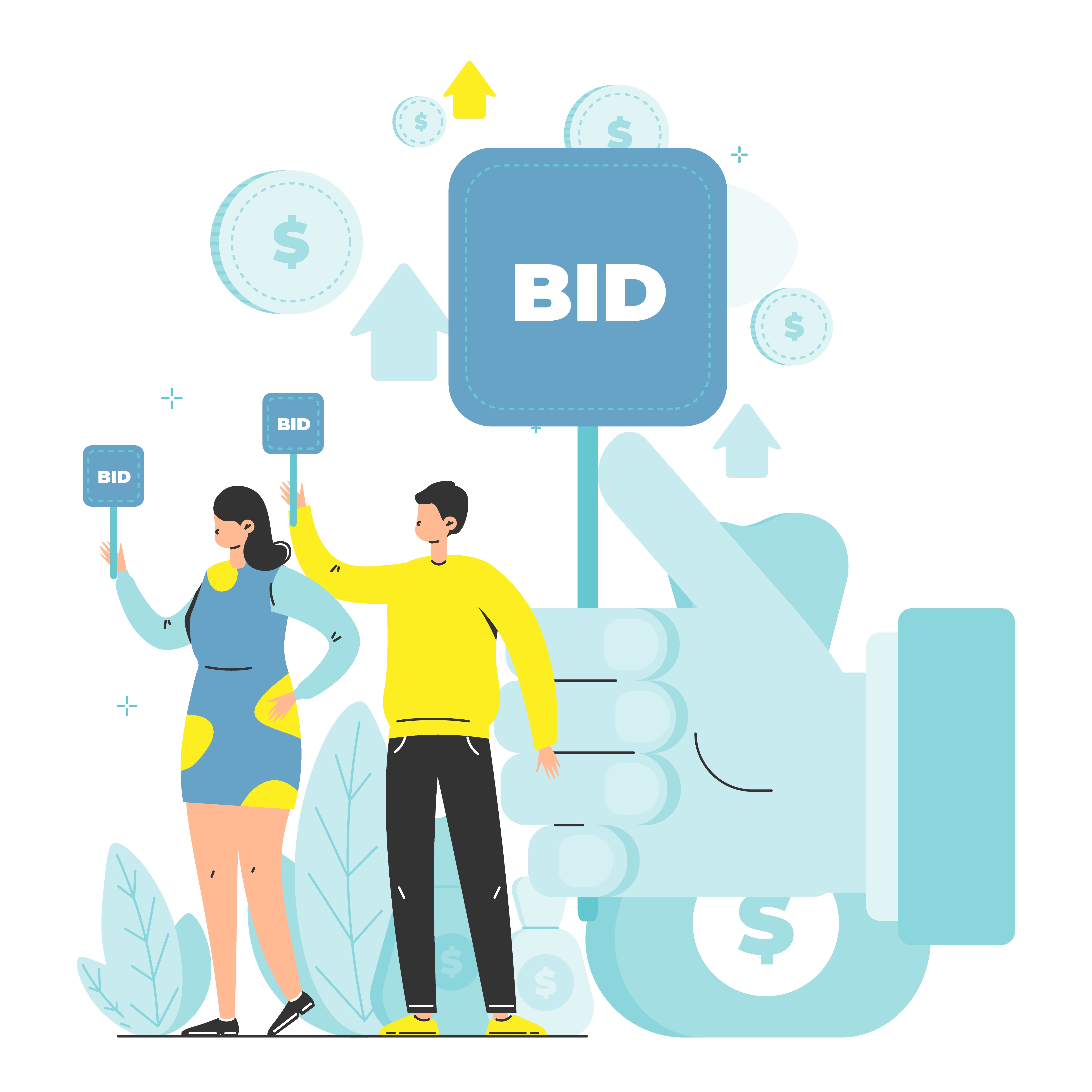Competitive Bidding on Muzdoor.com
