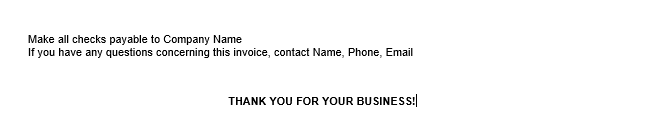 Invoice Part 3